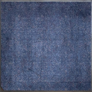 Patterned Mat Blue Full